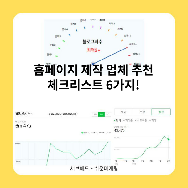 부산 홈페이지 제작 업체 추천, 걱정 없이 선택하는 법