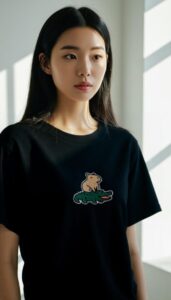 카피바라일러스트 티셔츠 귀여운 반팔티 추천 10