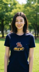 카피바라일러스트 티셔츠 귀여운 반팔티 추천 2