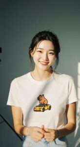 카피바라일러스트 티셔츠 귀여운 반팔티 추천 9 1